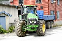 John Deere 8530, aufgenommen im Juli 2007 in Sdnorwegen