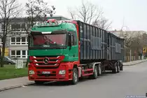 Mercedes Actros Gliederzug, Neumannstra�e, Berlin