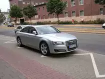 Audi A8 4,2 TDI Quattro D4. D�sseldorf Nordrhein-Westfalen Am 29.06.2010