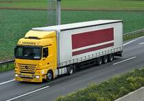MB Actros 1844  Hermes CH , A61 Weilerswist 09.11.2010