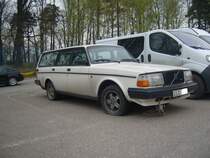 Volvo 240 Turbo Kombi BJ 1984. Solna Schweden. Am 28.04.2008