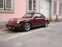 Porsche 911 SC US-version. schloss Benrath s�dliche D�sseldorf. Am 01.07.2010.