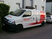 Toyota Hiace Kasten. Erberich Nordrhein-Westfalen. Am 30.06.2010