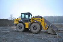 Ahlmann Bagger am 21.11.10 in Goslar.
