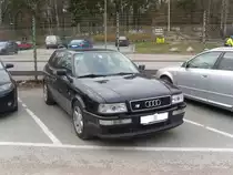 Audi S2 Avant B4. Stockholm Schweden. Am 10.04.2008