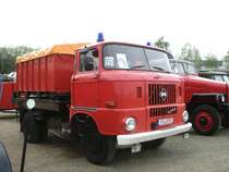 IFA W50 L/Abrollcontainer beim IFA Treffen Werdau 2006