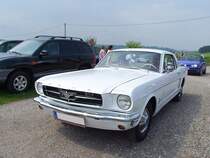 FORD-Mustang Streetmachine-custom 38SS erscheint zu einer Oldtimerausstellung in Neukirchen/Vckla;100704