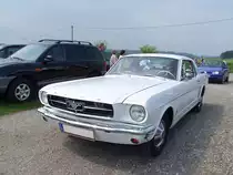 FORD-Mustang Streetmachine-custom 38SS erscheint zu einer Oldtimerausstellung in Neukirchen/V�ckla;100704