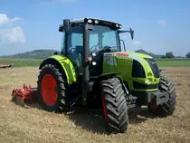Claas Arion 530, Allradschlepper, 4-Zyl.Turbo-Diesel, 4525ccm, 128PS, 50Km/h, Baujahr ab 2007, Traktorentreffen Hausen an der M�hlin, Sept.2010