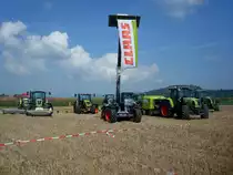 Claas Traktorenausstellung in Hausen an der M�hlin, Sept.2010 