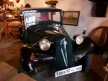 TATRA-57;Bj.1934,brachte mit seinen 18PS es zu einer H�chstgeschwindigkeit von 80kmh;101028