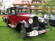 Limousine Citroen AC 4 aus dem landkreis Potsdam-Mittelmark bei der Oldtimer-Rally, Wohlenberg 01.05.2010