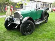 Cabrio Citroen 5 HP Tr�fle (Kleeblatt) vom Typ C3, aus dem Kreis Mei�en bei der Oldtimer-Rally, Wohlenberg 01.05.2010