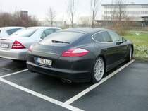 Porsche mit 4.Tren im Lehrte am 24.11.10