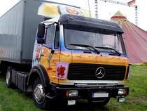MB-1422 mit  Wild-Westbemalung  u. Traumf�nger ist im Zirkus-Einsatz ;100817