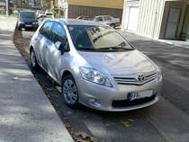 Toyota Auris, Facelift. Foto: Oktober 2010.