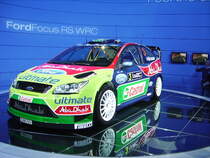 Ein Ford Focus Rally Wagen auf der IAA in Frankfurt am 26.09.09