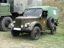 Gelndewagen GAZ 69 M der  NVA  aus dem Mrkisch-Oberland-Kreis beim Ostfahrzeug-Treffen Finowfurt 24.04.2010