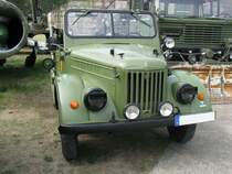 Gelndewagen GAZ 69 der  NVA  aus dem Uckermark-Kreis beim Ostfahrzeug-Treffen Finowfurt 24.04.2010