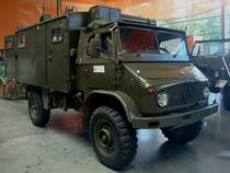 Unimog S, von 1955-77 wurden ca.65000 Stck gebaut, der Typ mit der hchsten Stckzahl, weltweit im Einsatz, viel beim Militr, Unimog Museum Gaggenau, Aug.2010