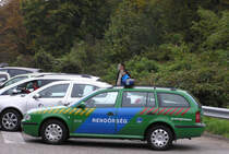 Skoda Octavia Kombi, als Polizeifahrzeug (mit ehemaliger Gränzkontrolle Farben)