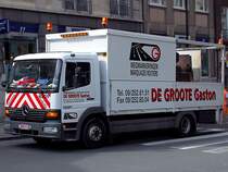 MB-1228 ist fr Wegemarkierungen in der Belgischen Hauptstadt im Einsatz;100831