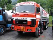 Saurer D330F 8x4 Jeanneret am 19.06.2010 in Aigle