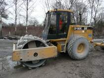 07.03.08,CAT-Vibrationswalze in Gelsenkirchen.