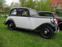 Pkw IFA F 8 aus dem Landkreis Oberhavel beim Ostfahrzeug-Treffen Finowfurt 24.04.2010