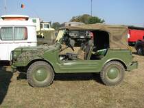 Gelndefahrzeug DKW MUNGA (Mehrzweck UNiversal mit Allradantrieb) beim 6. groe TATRA-Treffen Seehausen/Altmark 20.09.2009