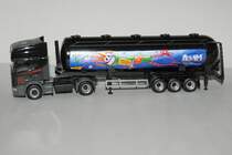 Scania 144 TL Silo-Sattelzug  Asam gibt gas  