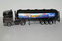 Scania 144 TL Silo-Sattelzug  Asam gibt gas  