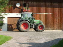 Ein Fendt Vario 412 in Ottacker am 21.08.10
