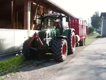 Ein Fendt Vario 412 in Ottacker am 22.08.10