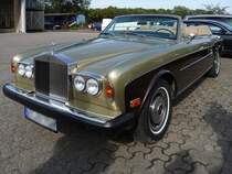 Rolls Royce Corniche auf dem Flugplatz Niershorst (Grefrath, 11.9.2010)