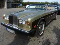 Rolls Royce Corniche auf dem Flugplatz Niershorst (Grefrath, 11.9.2010)