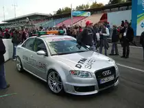 Ein Audi A4 Safety Car am Hockenheimring am 25.10.06
