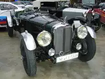Alvis 12/50 HP Frontwheeldrive mit Rootskompressor von 1925. Meilenwerk D�sseldorf 12.12.2010.