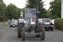 Ursus C 45, Fahrzeug der Traktorenfreunde Mackenzell bei einem Festzug in 36100 Petersberg-Marbach im Sommer 2007