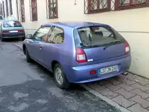 Mitsubishi Colt (1995-2002). Aufnahmedatum: Oktober 2010