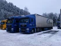 MAN TGX 18.440 XXL(Links) MAN TGX 18.440 XLX(Rechts) (Spedition BRASS) 10.12.2010