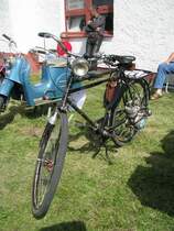 Fahrrad mit Hilfsmotor -MAW-, gesehen in Meetzen 16.08.2009