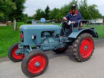 EICHER-Diesel mit Deutz Motor am Weg zur Oldtimerausstellung in Mnsteuer;100808