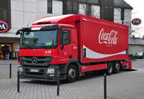 MB Actros 2541  Coca Cola  in Euskirchen - 13.12.2010