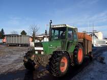 FENDT-Farmer309LSA_Turbo am Weg zu den Stallungen des FIH in Ried;101221