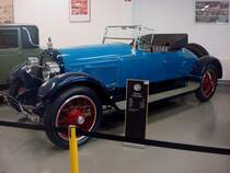 Mormon 34 Speedster, Sportwagen aus den USA, Baujahr 1922, 6-Zyl.Motor mit 5600ccm und /5PS, 140Km/h, Motor und Karosserie aus Aluminium, Autosammlung Steim Schramberg, Aug.2010