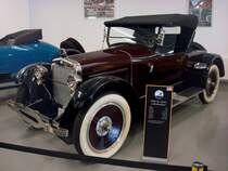 Wills St.Claire A68 Roadster, amerikanischer Zweisitzer von 1921, V8-Zyl.Motor, mit 4343ccm und 67PS, 130Km/h, von dem Typ gibts weltweit noch 80 Stck, Autosammlung Steim Schramberg, Aug.2010