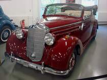 Mercedes 170 S Cabrio B, Baujahr 1952, 4-Zyl.Motor mit 1767ccm und 52PS, 122Km/h, Autosammlung Steim Schramberg, Aug.2010