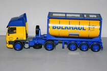 DAF CF 20ft. Tankcontainer-Sattelzug  Bulkhaul 