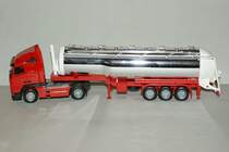 Volvo FH FD mit Chromsiloauflieger 52m